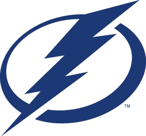 Tampa Bay Lightning Logo, Lightning Hockey, Lightning Logo, Hockey Logos, Nhl Logos, Blue Lightning, Los Angeles Kings, Tampa Bay Lightning, New Jersey Devils