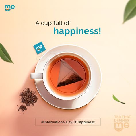 A Taste of Happiness in Every Sip! #InternationalDayOfHappiness #Chymey #ChymeyTeas #Happiness #Tea #TeaThatDefinesMe #TeaLover #TeaTime Tea Advertising Design, Tea Advertising, International Day Of Happiness, Tea Packaging Design, Lemon Tea, Tea Packaging, March 19, Content Strategy, Advertising Design