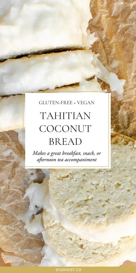 Glutenfree Bread, Coconut Bread Recipe, Vanilla Twilight, Vegan Breads, Vegan Ideas, Coconut Bread, Coconut Milk Recipes, Coconut Recipes, Vegan Dessert Recipes