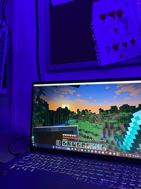 Fake Pp, Emma Core, Fake Post, Girl Gamer, Bing Bong, Screen Aesthetic, Dump Ideas, How To Play Minecraft, Gaming Room Setup