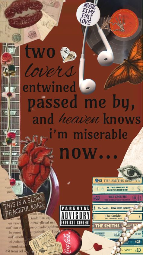 and heaven knows im miserable now - the smiths #thesmiths The Smiths Phone Wallpaper, The Smiths Wallpaper, The Smiths Aesthetic, Male Manipulator, How Soon Is Now, Man Band, Tv Girl, Lyric Poster, The Smiths