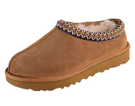 PRICES MAY VARY. 【High-quality fabric Upper】These Women's Tasman Slipper are made with high-quality fabric that is perfect for both indoor and outdoor wear. The soft wool lining and suede exterior, protected by Rain and Stain Repellent, make these slippers durable and resistant to the elements. The TPR sole provides durability without adding bulk, ensuring a perfect fit that will last you a long time. 【Durable lining and unique design】These slippers for women have a durable wool blend lining tha Tasman Slippers, Slippers For Women, Repellent, Suede Leather, Indoor Outdoor, Slippers, Slip On, For Women, Design