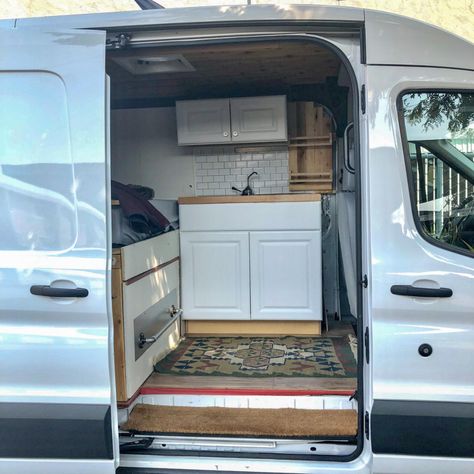 2017 Ford Transit 130” Medium Roof Camper Conversion | Ford Transit USA Forum Ford Transit Medium Roof Conversion, Ford Transit Mwb Camper Conversion, Transit Camper Conversion, Ford Transit Custom Camper, Ford Transit Camper Conversion, Transit Camper Van, Ford Transit Conversion, Propane Camp Stove, Diy Van Conversions