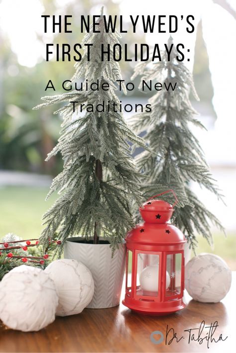 The Newlywed’s First Holidays: A Guide to New Traditions. Your first holidays as newlyweds can be both exciting and nerve wracking. Read our tips for creating new holiday traditions as Mr. and Mrs. First Christmas Married Traditions, Newlywed Christmas Traditions, Secret Santa Gift Exchange, Christmas Shopping List, Traditions To Start, Holiday Hack, Newlywed Christmas, Hosting Holidays, First Christmas Married