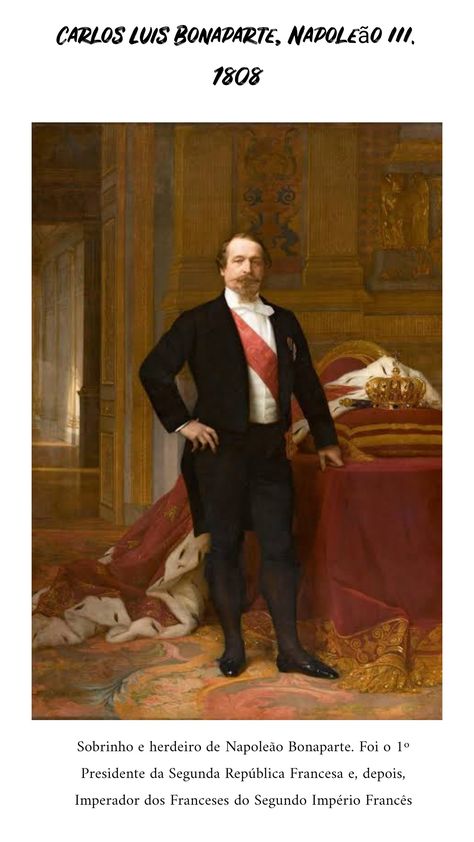 #personagemhistorico #napoleao Alexandre Cabanel, Franz Xaver Winterhalter, Otto Von Bismarck, Lawrence Alma Tadema, Napoleon Bonaparte, Academic Art, French History, French Empire, Napoleon Iii