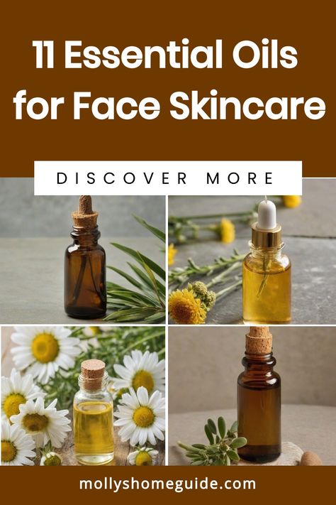 Discover the amazing benefits of using essential oils for face skincare. Whether you are looking to combat aging signs or achieve beautiful, glowing skin naturally, incorporating oils like Lavender, Lemon, Tea Tree, or Rose into your skincare routine can work wonders. Try creating your own DIY face serum with these best essential oils for skin care to address specific concerns like wrinkles and nourishing your skin. Natural Oils For Skin Skincare, Face Oil Skin Care Routine, Oils For Face Skincare, Essential Oils For Face Skincare, Oil For Face Skincare, Best Oils For Face, Best Essential Oils For Face, Essential Oils For Wrinkles, Best Essential Oils For Skin