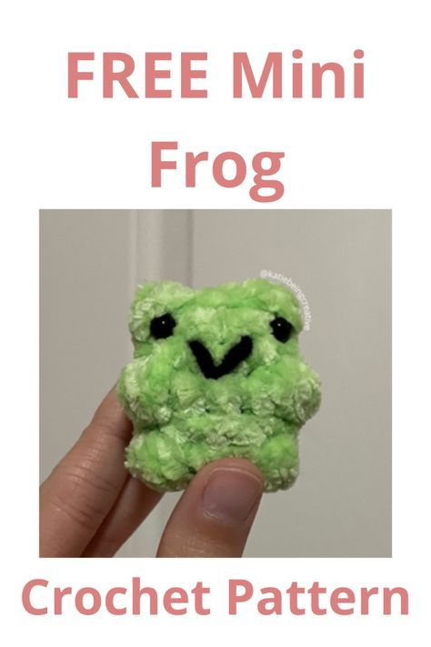 FREE Mini No-Sew Frog Crochet Pattern CrochetProjects, DIYCrochet, CrochetPatterns Sew Frog, Crochet Pattern No Sew, No Sew Amigurumi, Frog Crochet Pattern, Octopus Crochet, Frog Crochet, Octopus Crochet Pattern, Easy Crochet Animals, Crochet Frog