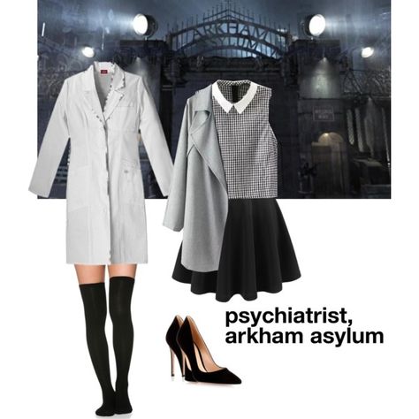 psychiatrist by miss-slaying on Polyvore featuring polyvore fashion style Gianvito Rossi Psychiatrist Outfit, Popular Outfits, Clothes Ideas, Gianvito Rossi, Polyvore Fashion, Cool Outfits, Bags For Women, Designer Clothes, Perfect Clothing