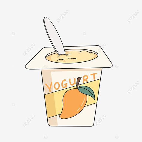 Mango Png, Mango Yogurt, Pepa Pig, Yogurt Flavors, Ice Cold Drink, Clip Art Png, Drawing Templates, Art Png, Delicious Fruit