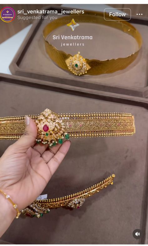 Vaddanam Models, Oddiyanam Designs Gold, Simple Vaddanam Designs Gold, Vadanam Designs Gold, Two In One Vaddanam Designs, Plain Gold Vaddanam Designs, Bajubandh Design Gold, Light Weight Vaddanam Designs Gold With Grams, Premraj Shantilal Jain Jewellers Vaddanam