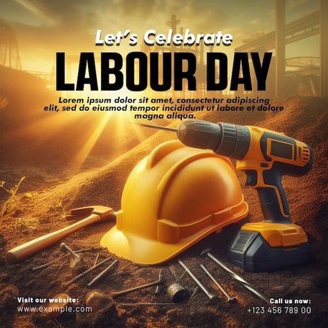 Psd happy labour day social media post t... | Premium Psd #Freepik #psd May Background, Happy Labour Day, 1st May, Social Media Post Template, Happy Labor Day, Lets Celebrate, Labour, Post Templates, Media Post