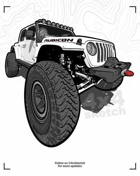 Jeep Cartoon, Jeep Quotes, Jeep Art, Joker Drawings, Cartoon Cars, Cartoon Image, Car Cartoon, Automotive Art, Cartoon Images