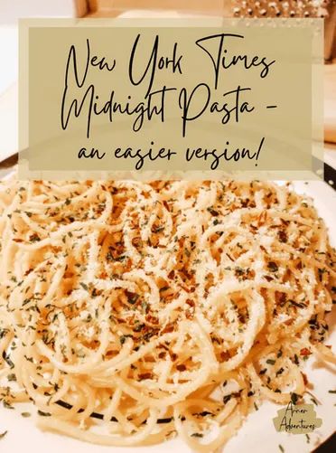 An EASY Dupe for the NY Times Midnight Pasta Recipe Midnight Pasta, New York Times Cooking, Spaghetti Dinner, Nyt Cooking, Vegetarian Dinners, Delish Recipes, Spaghetti Recipes, Savory Recipes, Easy Vegetarian