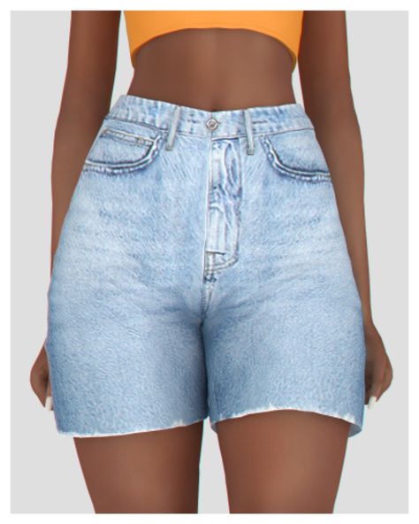 Sims 4 Bermuda Shorts, Sims 4 Cc Denim Shorts, Sims 4 Jean Shorts, Sims 4 Tops Patreon, Sims 4 Cc Jean Shorts, Sims 4 Cc Baggy Jorts, Shorts Cc Sims 4, Sims 4 Denim Shorts, Sims 4 Denim Skirt