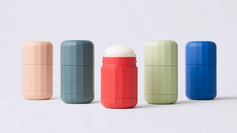 Myro's refillable deodorant system by Visibility Deodorant Alternatives, Cmf Design, Sustainable Architecture, Design Milk, Plastic Waste, Colour Schemes, Sustainable Design, Bottle Design, Brand Packaging