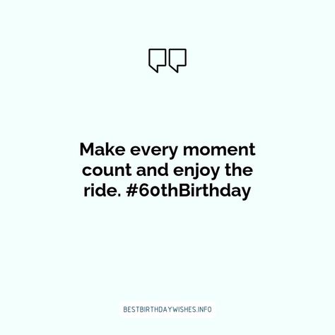 Sixty is a major milestone and what better way to express your love and appreciation than with a meaningful quote? From the wise to the funny, these t... | # #BirthdayWishes Check more at https://www.ehindijokes.com/timeless-quotes-60th-birthday/ 60 Quotes Birthday, Turning 60 Quotes Funny Sayings, Sixty Birthday Quotes, 60 Birthday Funny Quotes, 60th Birthday Quotes Woman, Sixtieth Birthday, 60th Birthday, Birthday Quotes, Meaningful Quotes