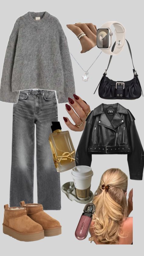 #fall #outfit #falloutfit #autumn #fashion #cozyoutfit #ugg #cafeoutfit #aesthetic #aestheticoutfit #pinterest #zara Outfit Zara, Cozy Outfit, Autumn Outfit, Outfits Aesthetic, Fall Outfit, Aesthetic Clothes, Fall Outfits, Autumn Fashion, Zara