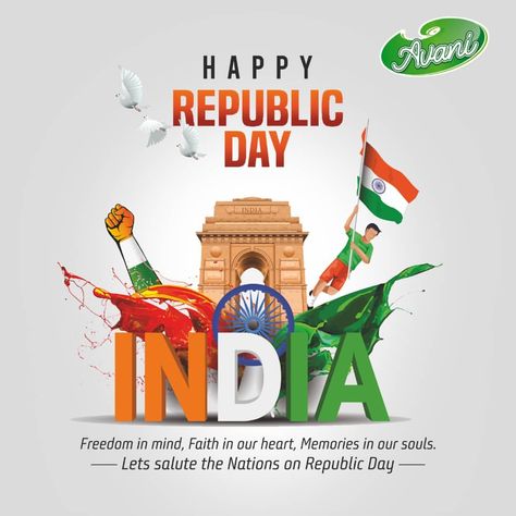 Avani (@avani_group_) • Instagram photos and videos Republic Day Message, Republic Day Quotes, Republic Day Images, Republic Day Wishes, Republic Day Status, Republic Day Photos, Happy Independence Day India, Whatsapp Status Videos, Republic Day India