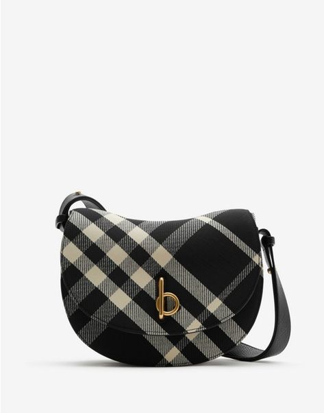 Burberry Crossbody Bag, Pochette Louis Vuitton, Structured Bag, Dolce E Gabbana, Burberry Women, Mini Shoulder Bag, Rocking Horse, Black Cross Body Bag, Check Pattern