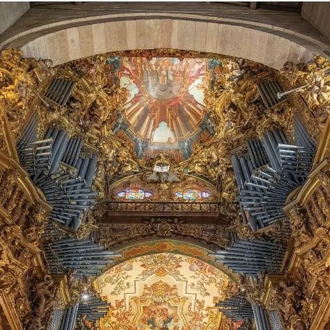 AlgarvePlus Magazine on Instagram: "You could spend real time-out here. There is so much to see in Braga, known as a walkable wonder. The interior of the Se de Braga Cathedral - the oldest cathedral in Portugal - takes your breath away. #visitbraga #bragacathedral #amar_portugal #bestplacetogo #readallaboutit #godiscover" Braga Cathedral, March 7, Time Out, Real Time, Places To Go, Portugal, Spain, Old Things, Wonder