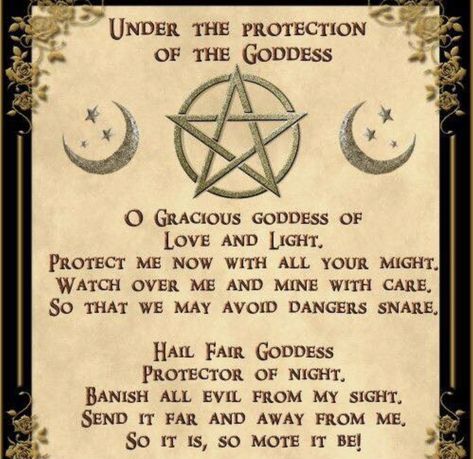 #goddess #protection #chant #spellwork #witch #wicca #celtic #pagan #triplegoddess #maiden #mother #crone Witchcraft Spells For Beginners, Spells For Beginners, Tarot Gratis, Luck Spells, Wiccan Magic, Magic Spell Book, Grimoire Book, Healing Spells, Magick Spells