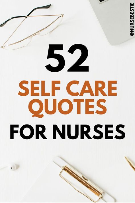 These self care quotes can help inspire nurses to take care of themselves better. Nurses are known not to be the best at taking care of themselves since they are givers. However, it is so important for nurses to add self care into their daily lives. Nurse Self Care, Quotes Nursing, Sick Quotes, Cute Phrases, Motivating Quotes, Hard Quotes, Cute Nurse, Self Care Quotes, Nurse Quotes