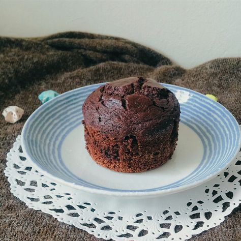 Single Serving Muffin, Single Serve Muffin, Single Serve Breakfast, Healthy Chocolate Muffins, Chocolate Muffin, Single Serving Recipes, Single Serving, Healthy Cake, Healthy Muffins