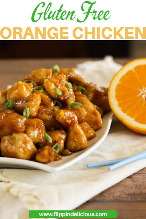 Gluten Free Orange Chicken Recipe, Gluten Free Orange Chicken, Gluten Free Chinese Food, Copycat Panda Express, Gluten Free Chinese, Orange Chicken Recipe, Coconut Aminos, Lo Mein, Panda Express