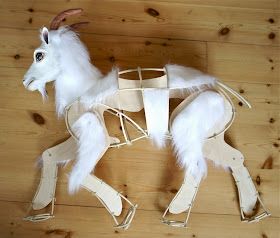 Goat Puppet, Play Theatre, The Marionette, Goat Art, Dairy Goats, Puppet Making, Puppet Theater, Cabaret, Puppets