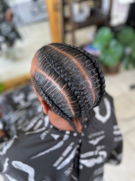 4 Stitch Braids Men, Stitch Braids Men, 4 Cornrows Braids, 4 Stitch Braids, Cornrows Men, Hair Twists Black, Digital Hair, Braids Men, Braiding Hairstyles