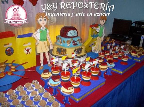 Superbook Birthday Party, Superbook Cake, Red Robot, Themed Food, Children's Ministry, Food Themes, Bday Ideas, Kids Cake, Diy Party