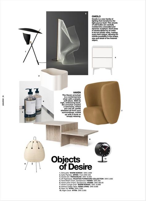 Interior Design Collage Presentation, Home Decor Magazine Layout, Furniture Magazine Design, Graphic Design Furniture, Interior Magazine Layout Design, Interior Design Magazine Layout Ideas, Furniture Magazine Layout, Interior Design Cover Page, Scandinavian Interior Mood Board