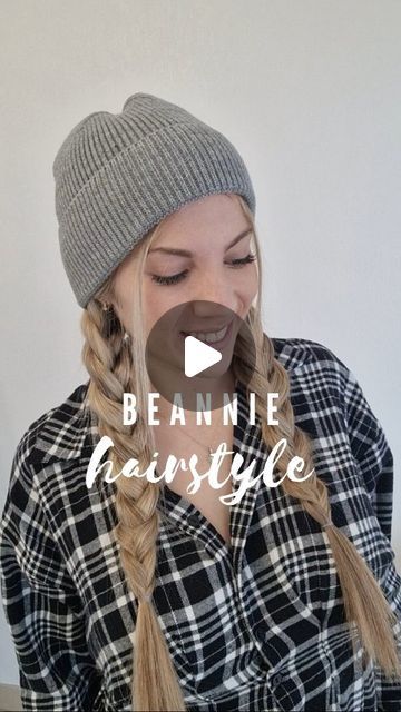 Fake Braid Hairstyles, Front Ponytail, From Behind, Fake Braid, Braid Hack, Beanie Hairstyles, One Side, Your Hair, Loose Ponytail