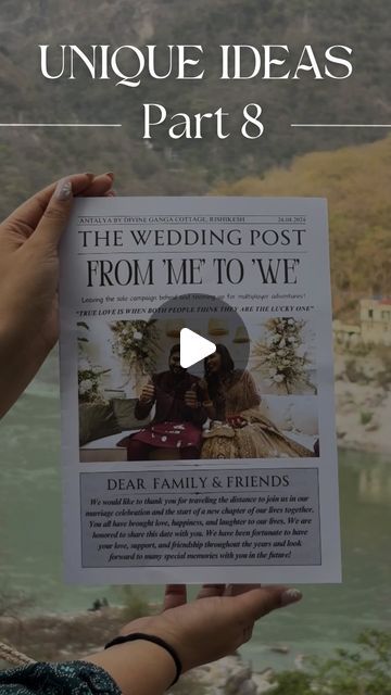 Couple Getting Married, Wedding Newspaper, Big Fat Indian Wedding, Reels Instagram, Wedding Bells, Wedding Season, Custom Wedding, Indian Wedding, Getting Married