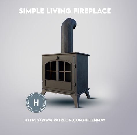 Sims 4 Cc Fireplace Patreon, Sims4 Fireplace, Fireplace Sims 4 Cc, Sims 4 Fireplace Cc, Sims Cafe, Sims 4 Cc House, Sims 4 Cc New, Sims 4 Build Mode, Snow Cabin