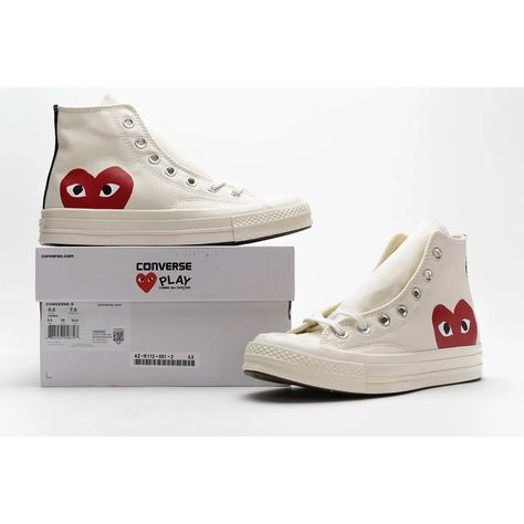 CDG PLAY x CONVERSE CHUCK TAYLOR ALL STAR 😇 Available now ✅ —————————————— 🚛Shipping free Worldwide Size 36-44✅ —————————————— ❤️| LIKE 😎| SHARE 👇🏾| COMMENTS _____________________ CEO 👨‍💼 @___teenxo___ ✅ SUPPORT INQUIRIES Info@thewindstore.com Cdg Converse, Play X Converse, Cdg Play, Converse Chuck Taylor All Star, Sneaker Collection, Chuck Taylor All Star, Converse Chuck, Chucks Converse, Chuck Taylor