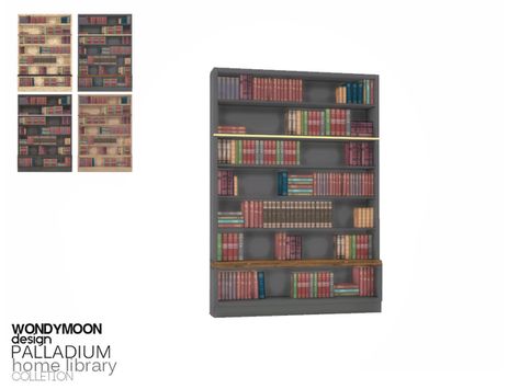 Palladium Bookshelf by Wondymoon Sims4 Cc Bookshelf, Sims 4 Cc Book Nook, The Sims 4 Library Cc, Ts4 Library Cc, Sims 4 Cc Furniture Bookshelf, Ts4 Bookshelf Cc, Sims Bookshelf, Sims Bookshelf Cc, Sims 4 Cc Book Shelf