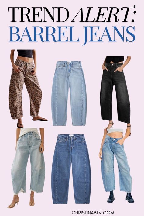 Explore Trendy Barrel Jeans and How to Style Them for a fresh take on Women's Fashion. These Women's Jeans are the perfect addition to your collection of Women's Bottoms, blending comfort and elegance. Get inspired with outfit ideas that make these jeans a go-to choice for any occasion. Explore Outfit, Barrel Jeans, Women's Bottoms, Denim Style, How To Style, Look Chic, Fashion Advice, Jean Outfits, Denim Fashion