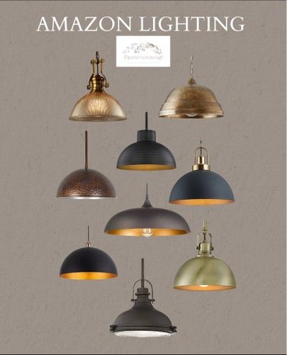 Bronze Dining Room Lighting, Brown Light Fixtures, Log Home Light Fixtures, Copper Pendants Over Island, Antique Brass Kitchen Lighting, Moody Pendant Lights, Modern Cabin Lighting, Vintage Island Lighting, European Lighting Fixtures