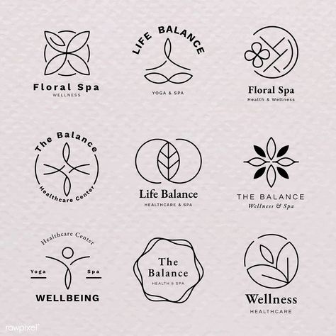 Dr Logo, Healthcare Center, Nutrition Logo, Yoga Symbols, Healthcare Logo, Spa Logo, Yoga Branding, Yoga Logo, Center Logo