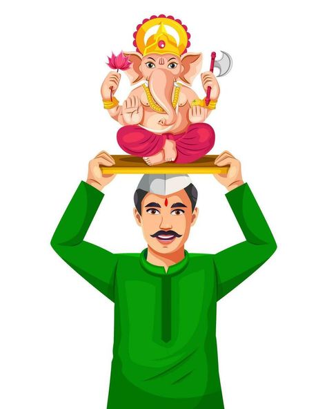 Ganesh Clipart, Ganesha Visarjan, Ganesha Illustration, Anant Chaturdashi, Ganesh Visarjan, Xiaomi Wallpapers, Shree Shyam, Vector Shapes, Cityscape Photos