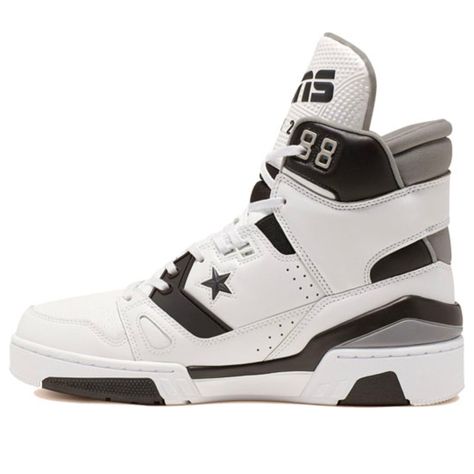 Converse ERX 260 Archival Leather Hi Basketball Shoes/Sneakers Converse Basketball, Retro Basketball Shoes, Men's Converse, Sneakers Converse, All Nike Shoes, Shoes Sneakers Jordans, Nike Shoes Jordans, Black Gums, Sports Sneakers