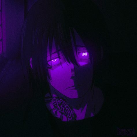 Dark Purple Wallpaper, Anime Photo Profile Dark, Violet Aesthetic, Dragon Ball Wallpaper Iphone, Purple Vibe, Dark Purple Aesthetic, 1080p Anime Wallpaper, Glowing Art, Evil Anime