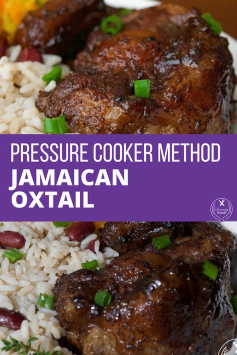 Oxtail Recipes Jamaican, Oxtail Recipes Crockpot, Oxtail Recipes Easy, Recipes Jamaican, Jamaican Recipe, Beef Oxtail, Oxtail Recipe, Jamaican Oxtail, Oxtail Recipes