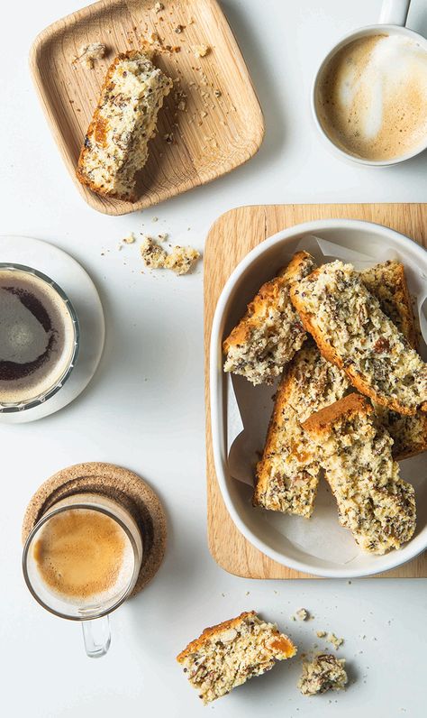 All Bran rusks with almonds and Turkish apricots | Woolworths.co.za Beskuit Resepte, Baker Shop, Baking Project, Recipe Boards, How To Cook Quinoa, Fresh Produce, Melted Butter, Tray Bakes, Apricot