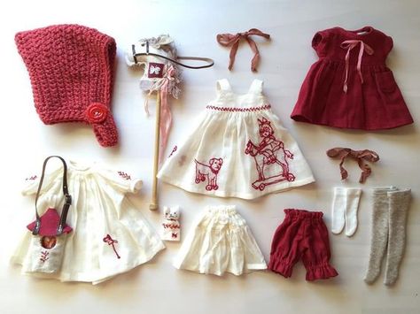 Toy Clothes, Tiny Clothes, Blythe Outfit, Sewing Doll Clothes, Doll Wardrobe, Blythe Dress, Blythe Clothes, Doll Costume, Sewing Dolls