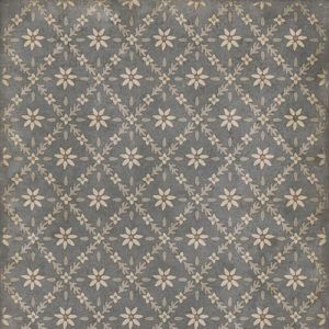 Buy Vinyl Floorcloths Online - Spicher and Company Patterned Vinyl Flooring, Flower Tile Pattern, Vinyl Floorcloth, Vinyl Floor Cloths, Vintage Vinyl Flooring, Rolling Chair, Floor Cloths, Vinyl Rug, Flower Tile