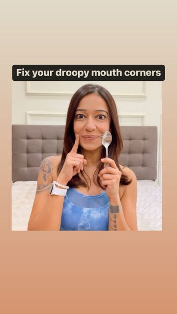 Face Yoga by Prriya Khandelwal on Instagram: "WHAT CAUSES DROOPING MOUTH CORNERS?⠀ ⠀ Drooping mouth corners can make a face appear sad, angry, or tired, even when that’s not the case. ⠀ ⠀ One cause of a downturned mouth is a set of muscles on the jaw called depressor anguli oris (DAO), which run from the corners of the lips down to the chin and tend to get stronger as we age. These muscles cause the mouth to turn downwards when frowning, and when overused, the repetitive action of frowning can l Downturned Lips, Downturned Mouth, Fascia Massage, Facial Fitness, Alternative Beauty, Facial Massage Techniques, Face Yoga Exercises, Facial Yoga, Yoga Facial