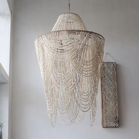 The new seashell chandelier design is our top-selling decoration #NewDesign #SeashellChandelier #BestSeller #Decorations Seashell Chandelier, Backyard Weddings, Chandelier Bedroom, Chandelier Design, Backyard Wedding, Top Selling, Got Married, Sea Shells, Best Sellers