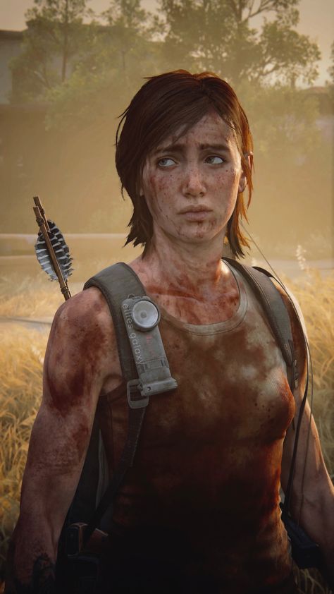 Ellie Williams Male Gaze, Ellie Williams Muscles, Male Gaze Ellie Williams, Unique Body Features, Spiderverse Dr, Cartoon Women, The Last Of Us2, Unique People, Ellie Williams